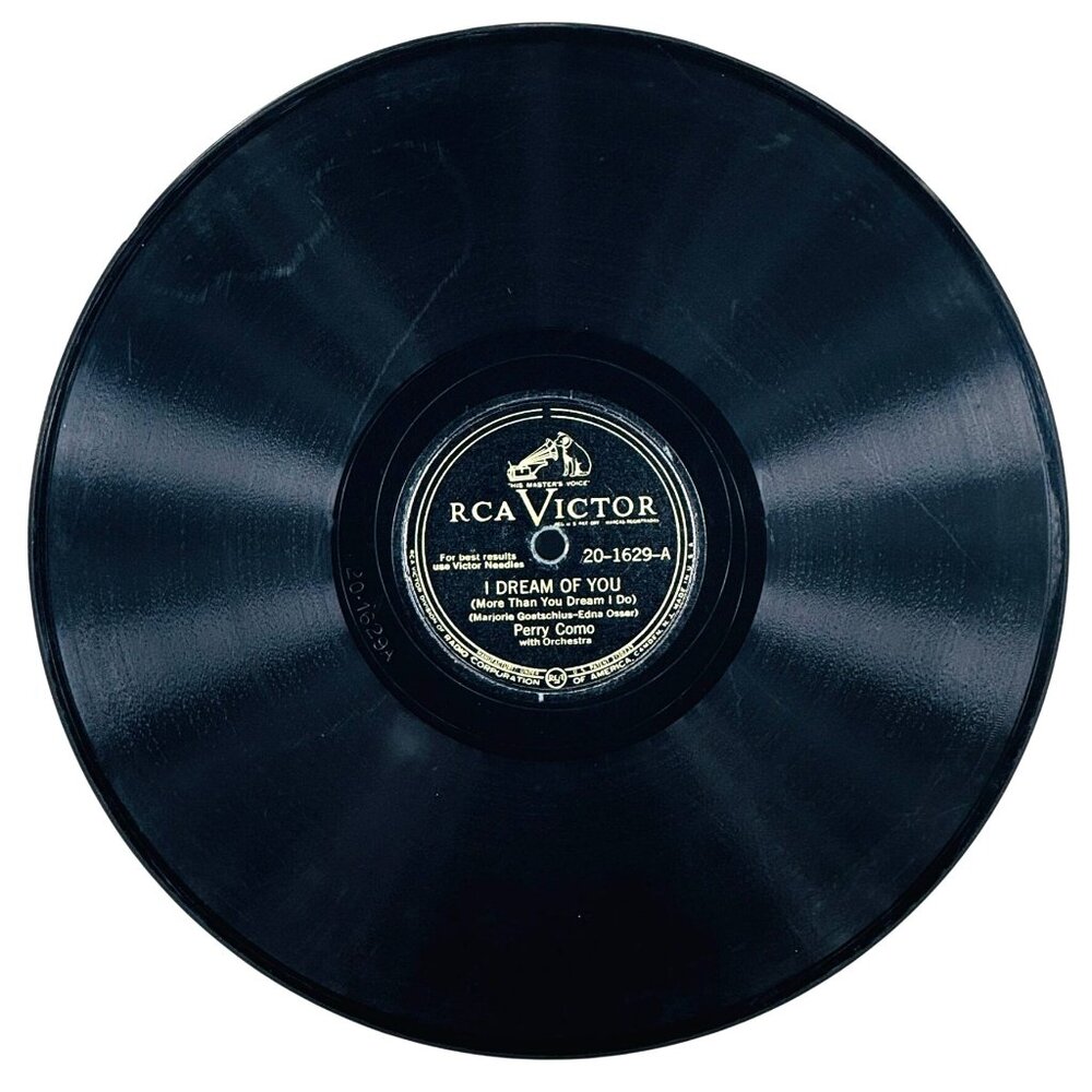 Perry Como RCA 20-1629 Victor Shellac 78 RPM I Dream Of You / I’m Confessin’
